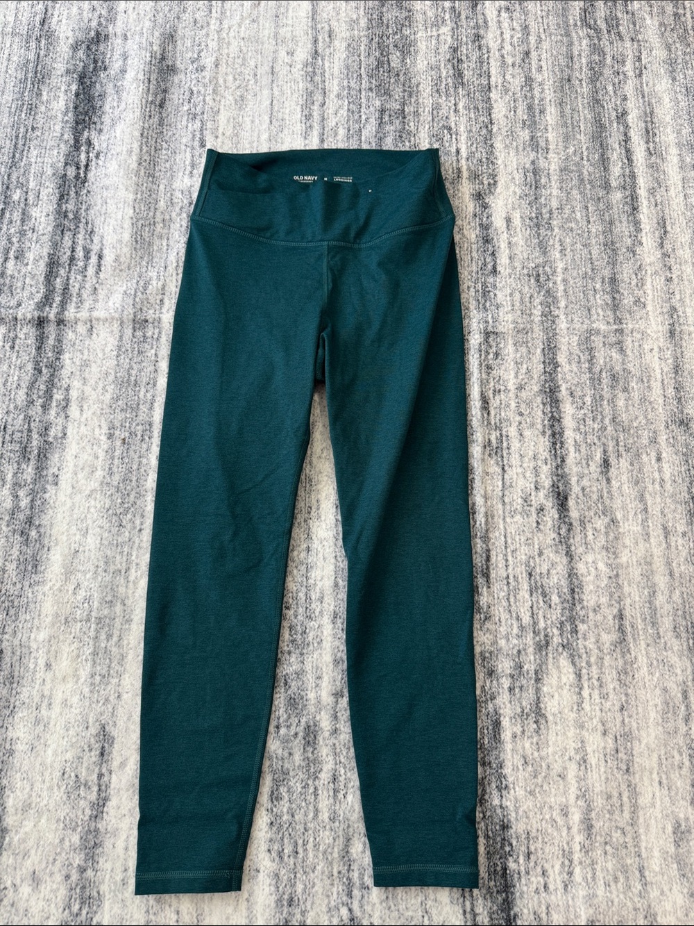 Women's Dark Teal High-Waist Kids Leggings- Old Navy